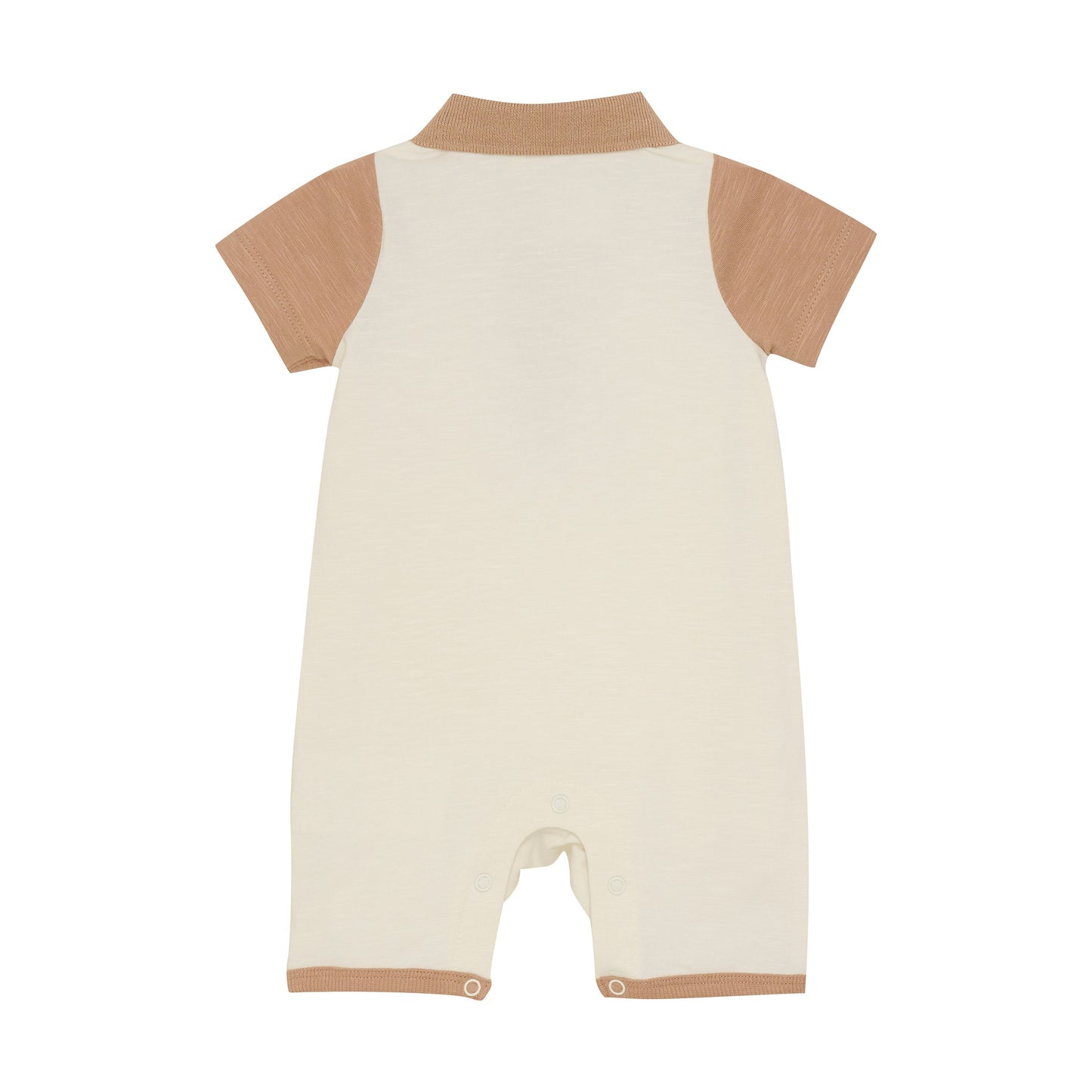 Caramel & Cream Colour Block Romper