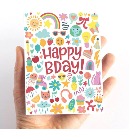 Eye Spy Birthday Card