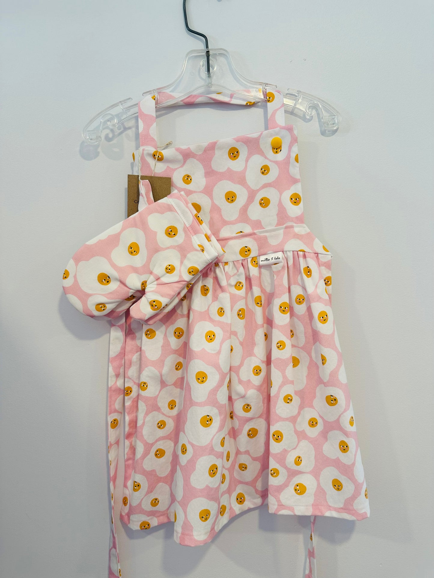 Pink Eggs Apron