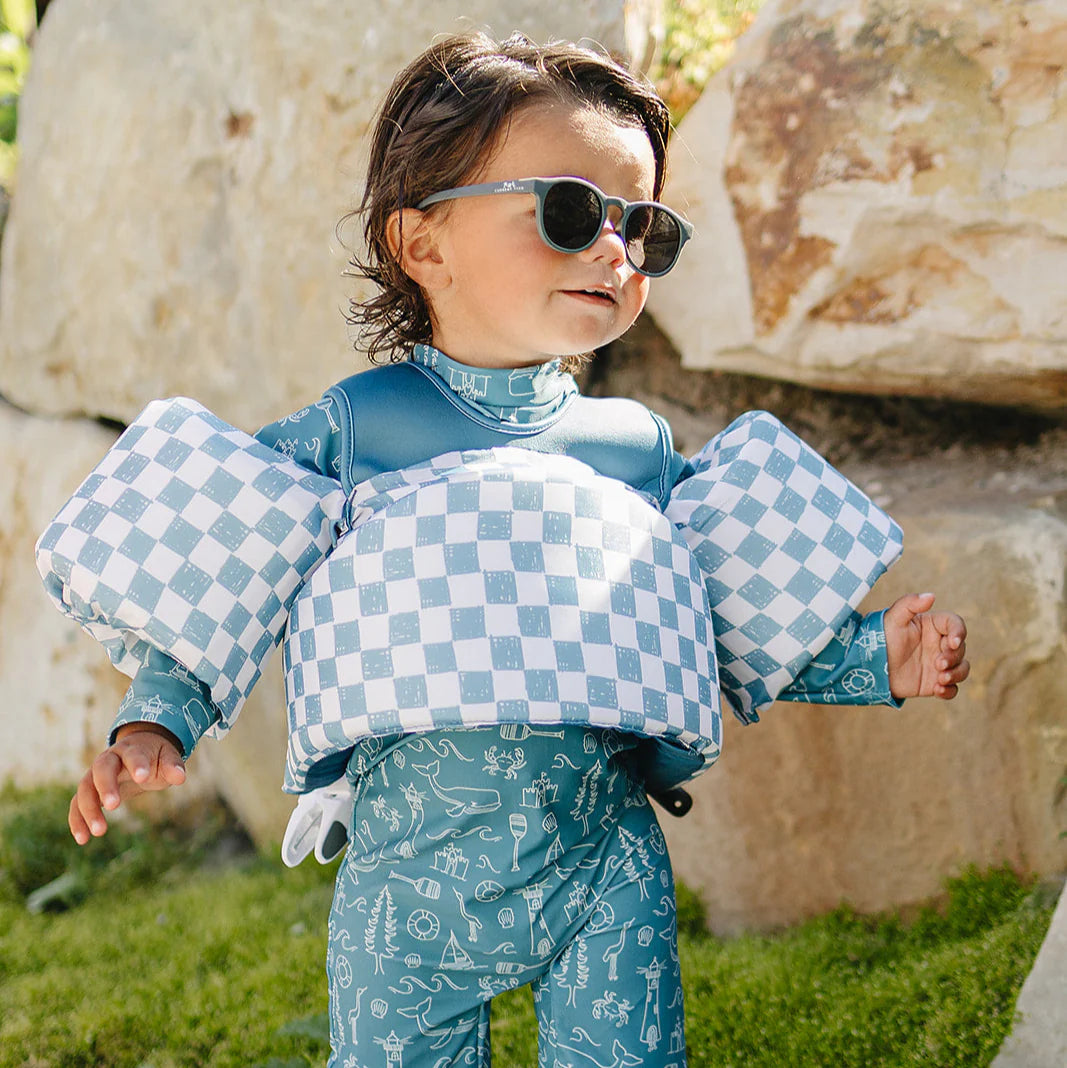 Blue Checkers Floatie