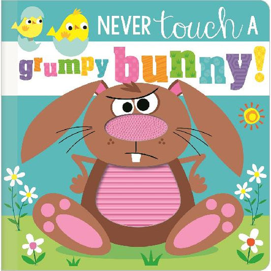 Never touch a grumpy bunny