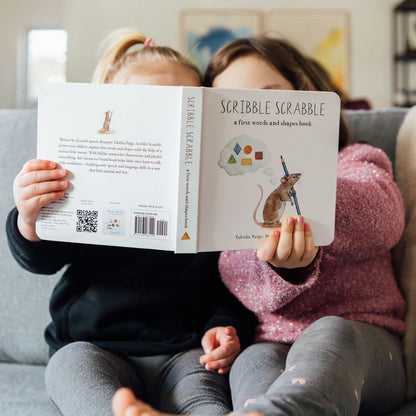 Scribble Scrabble: A Book of First Words & Shapes