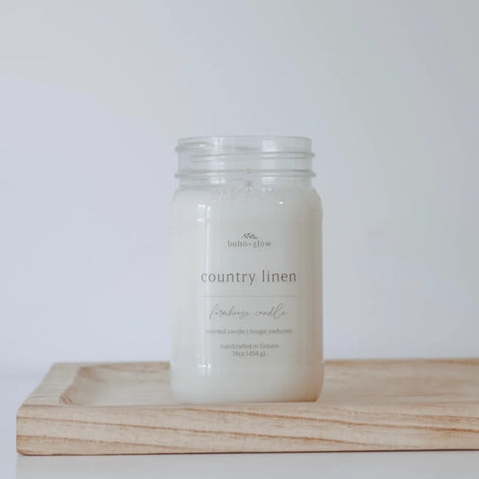 country linen // farmhouse candle