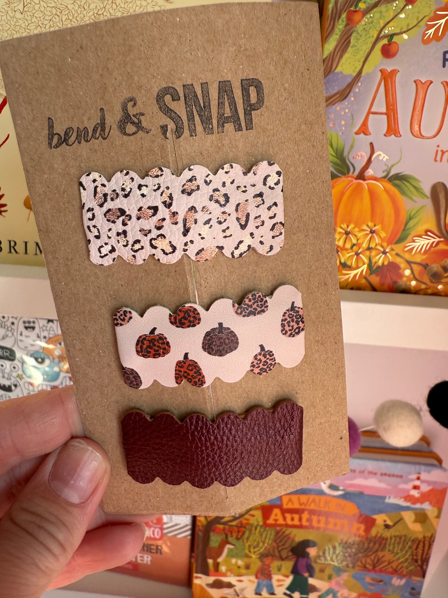 Halloween 3 Pack Snap Clip