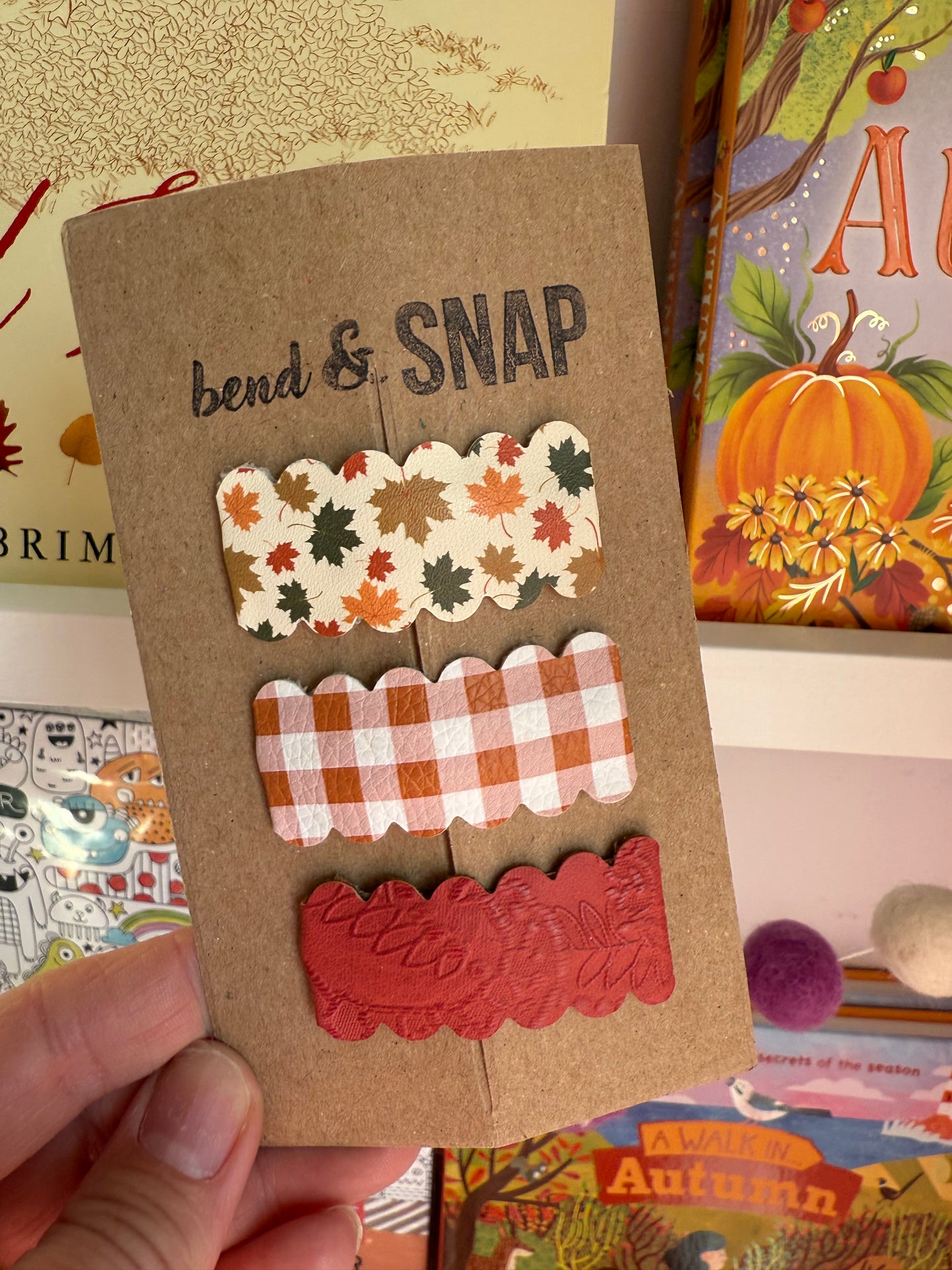 Halloween 3 Pack Snap Clip