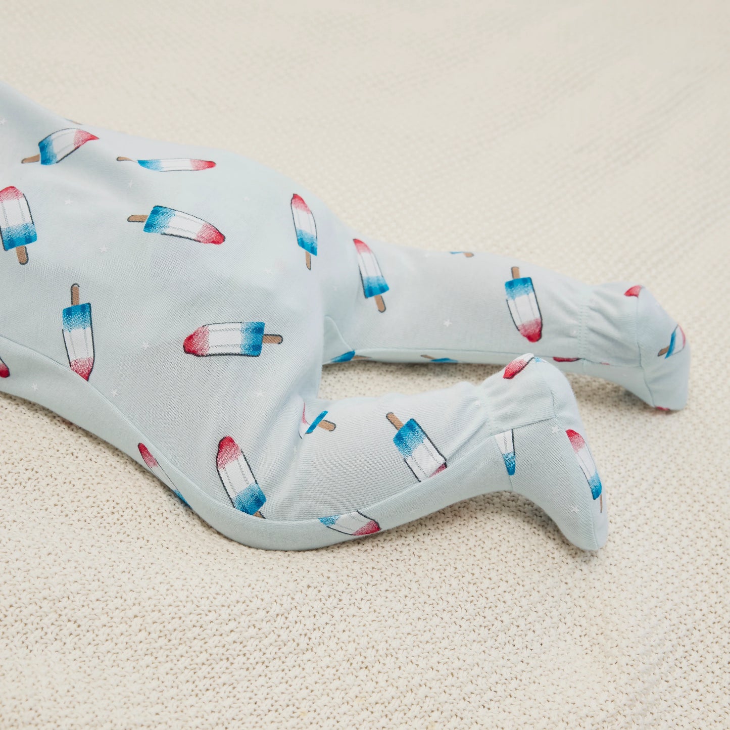 Ice Pop Print on Sky Blue Sleeper