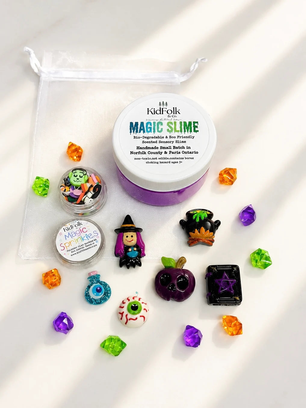 Mini Slime Kit- Halloween Theme