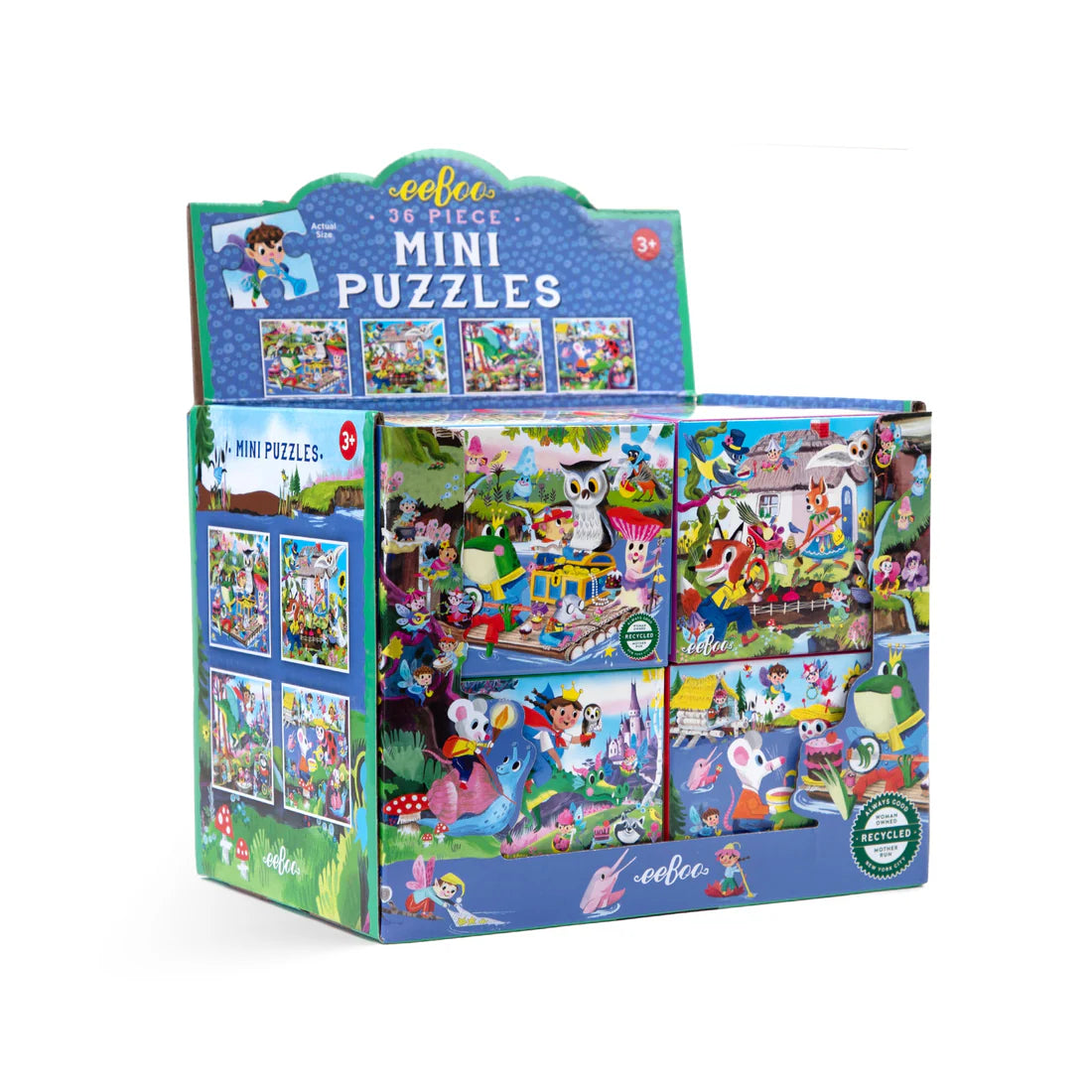 Mini 36pc Fairies & Tales Mini Puzzle