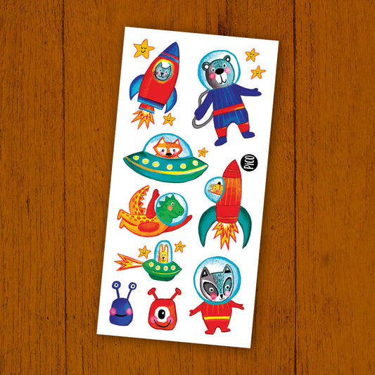 Animal Astronauts Tattoos