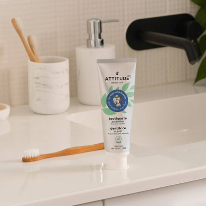 Blueberry Kids Toothpaste with fluoride