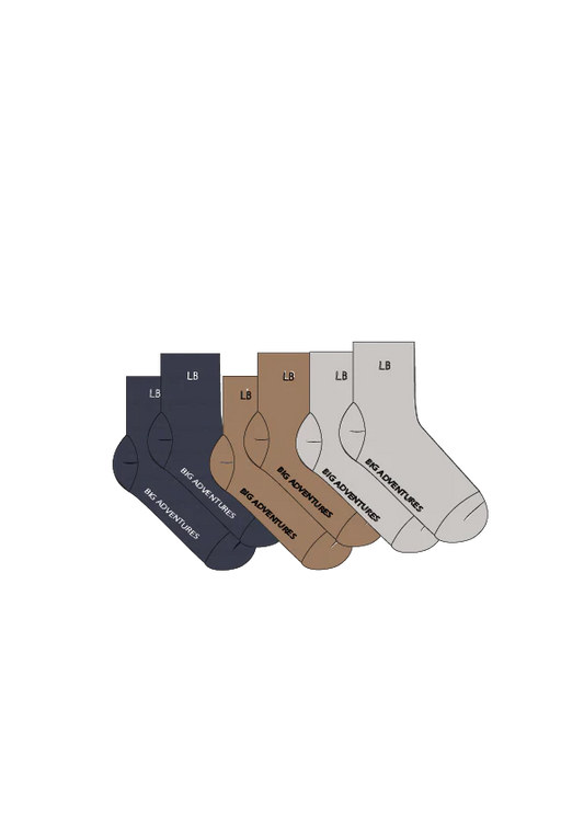 Fall Mix 3Pack Socks