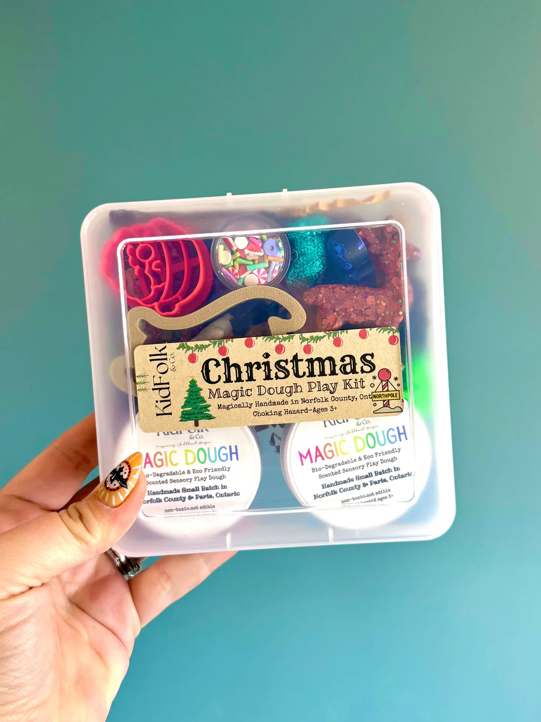 Christmas On-The-Go Magic Dough Play Kit
