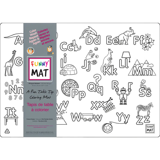 Alphabet Colouring Mat