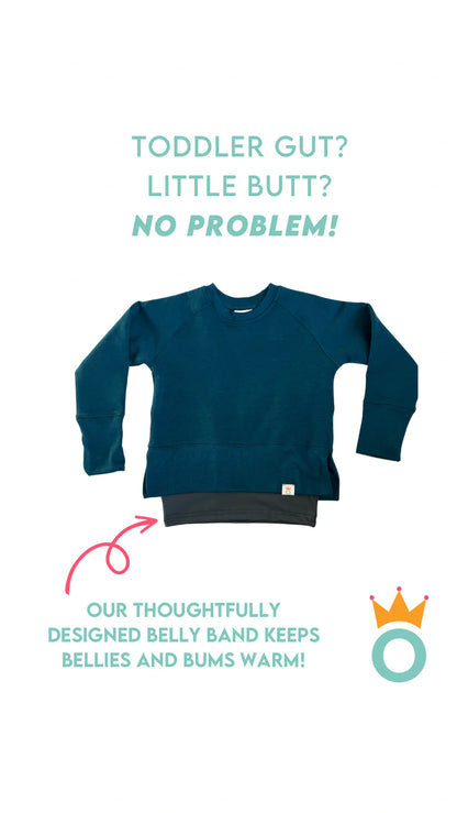 Moroccan Blue Crewneck Sweater