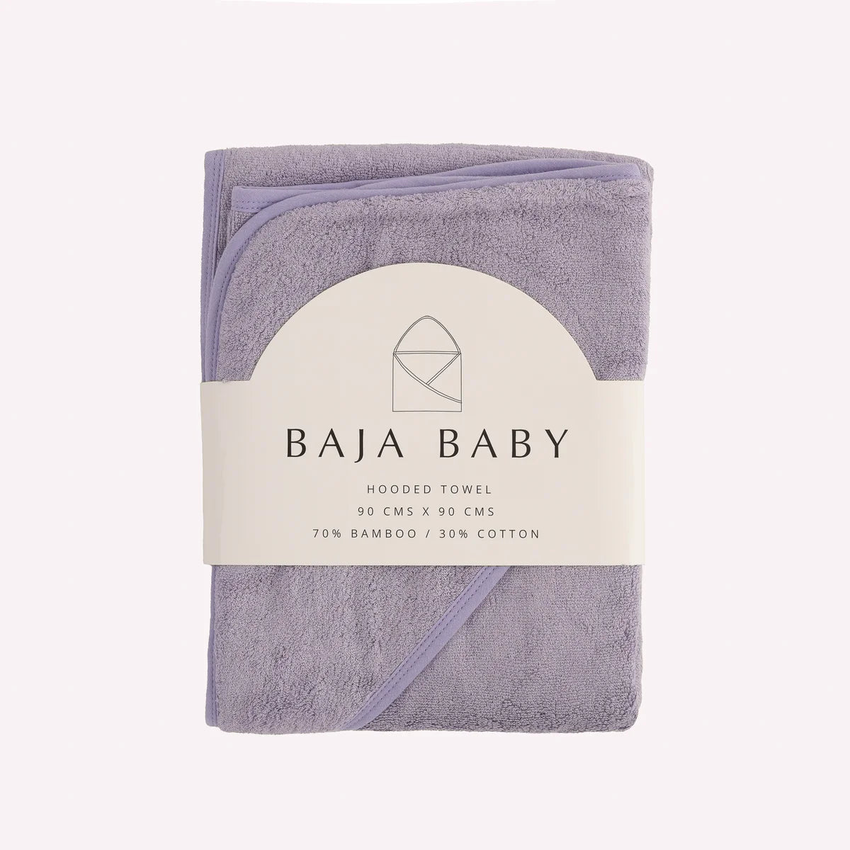 Lavender Fields Bamboo/Cotton Hooded Towels