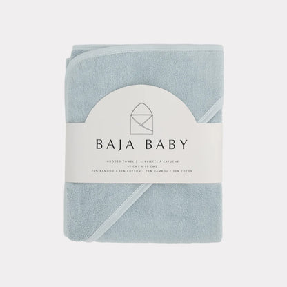 Mist Bamboo/Cotton Hooded Towels