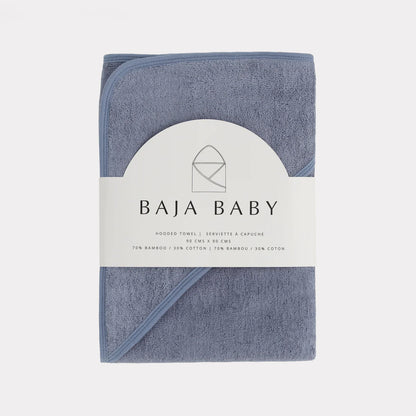 True Blue Bamboo/Cotton Hooded Towels