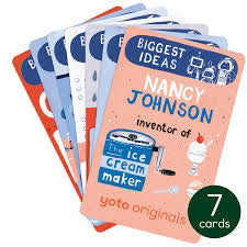 Biggest Ideas: Mary Anderson Inventor of the Windscreen Wiper (7 Cards)