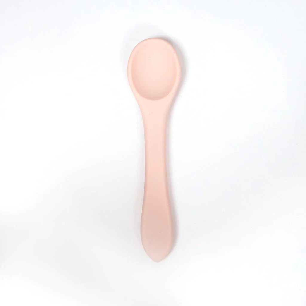 Blush Silicone Spoon