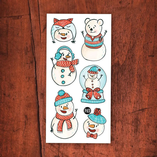 The happy snowmen Tattoos