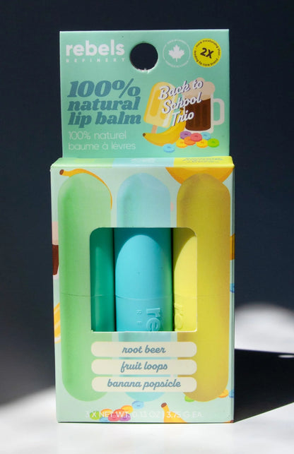 Back to School Trio Lip Balm