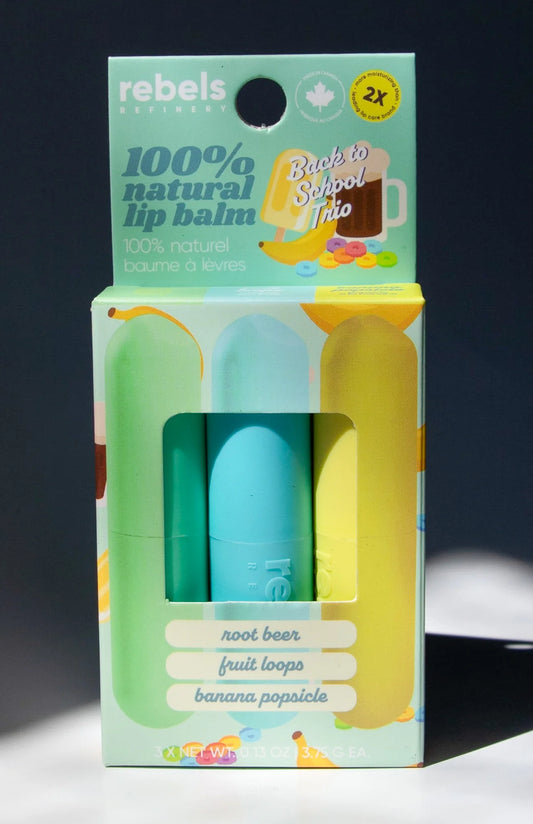 Back to School Trio Lip Balm