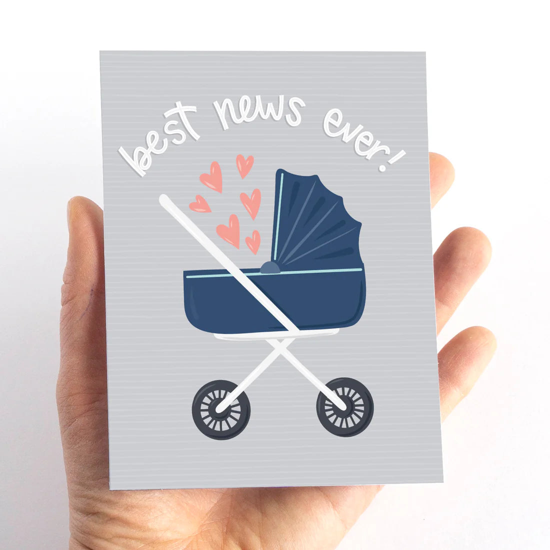 Best News Ever  Baby Card