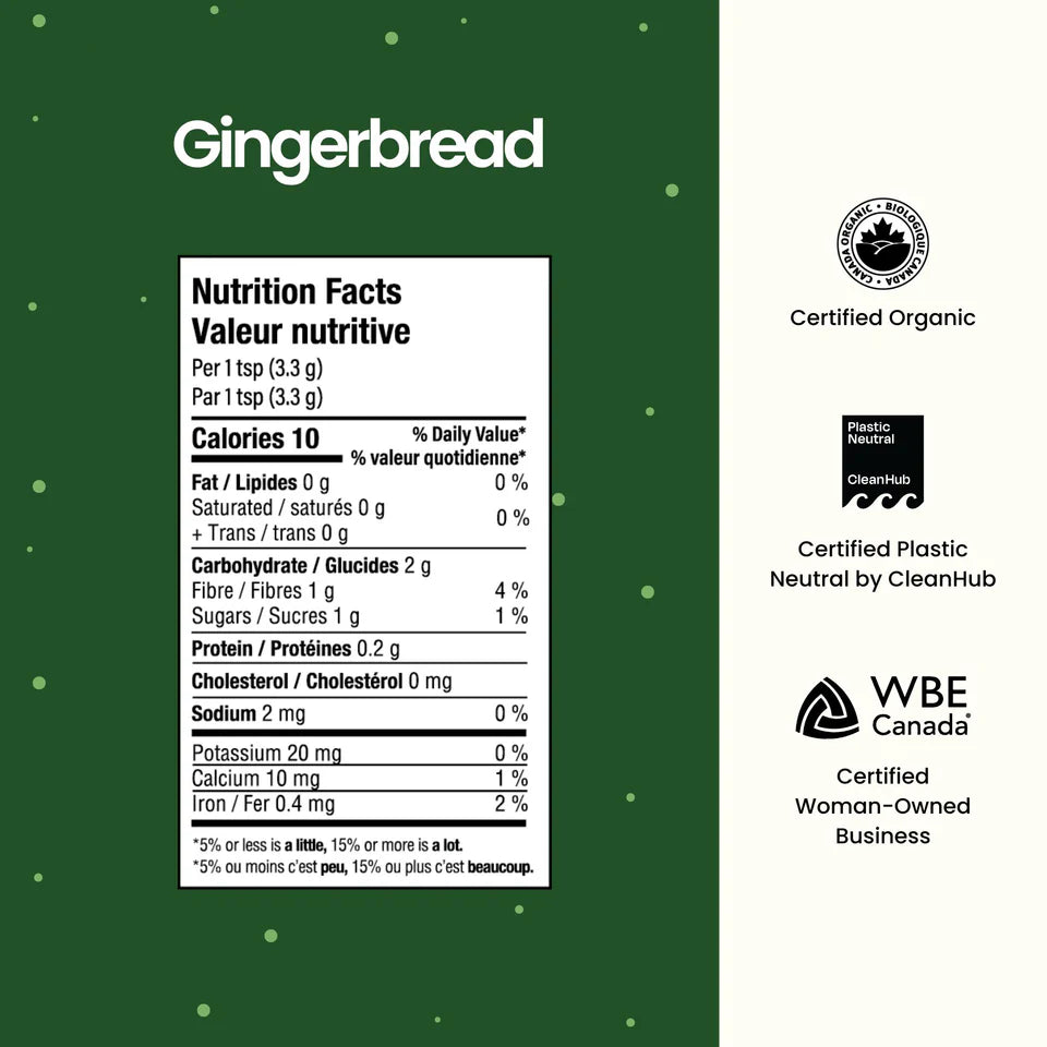 Gingerbread Blend Superfood Latte Powder