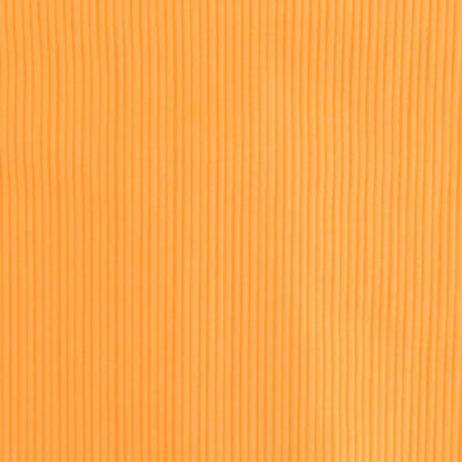 Neon Orange Solid Ribbed Sunsuit