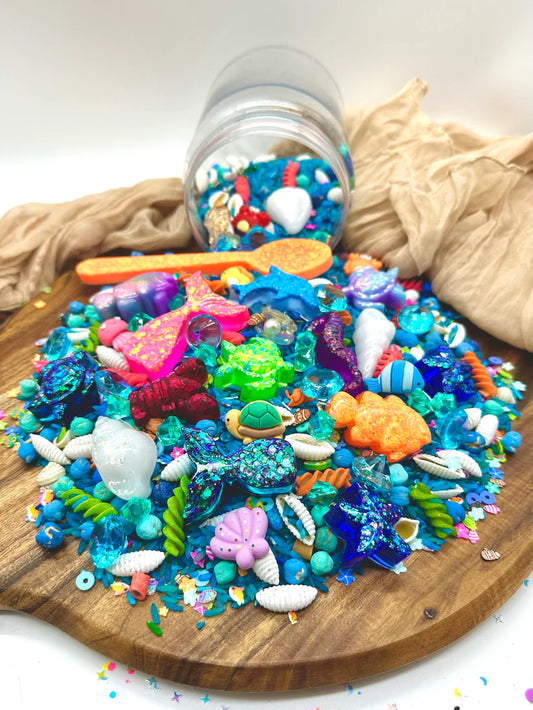 Under The Sea Dump & Play Sensory Kit Mini