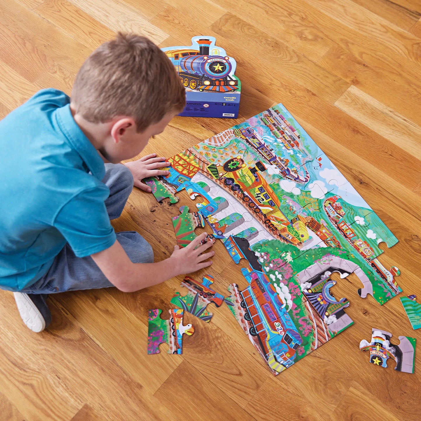 All Aboard Puzzle - 36pc
