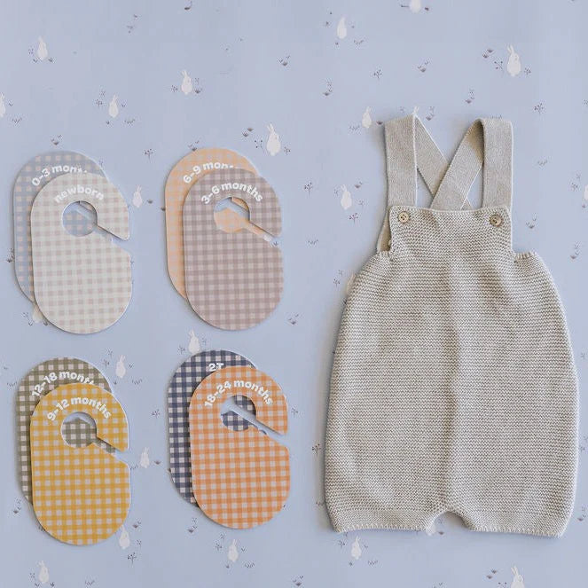 Closet Dividers (Newborn To 24 Months) - Gingham