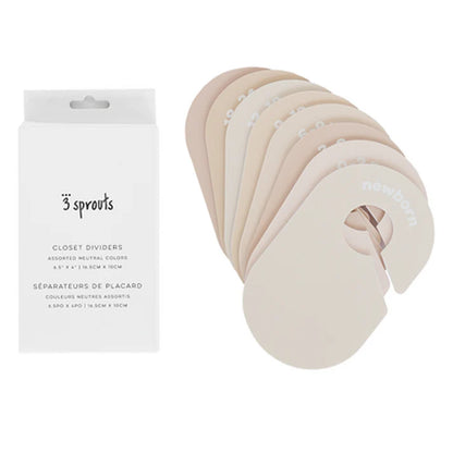 Closet Dividers (Newborn To 24 Months) - Neutral