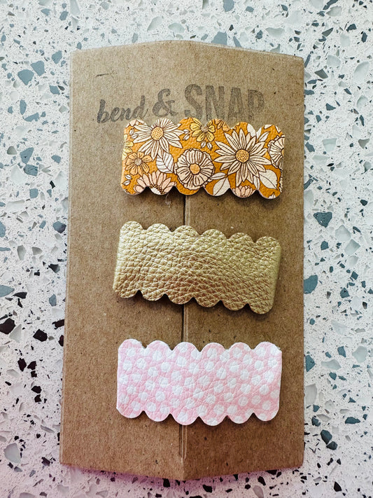 3 Pack Snap Clips