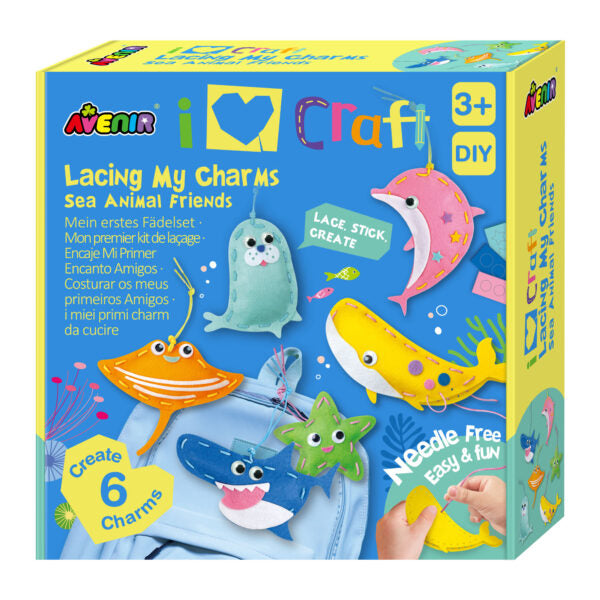 Lacing Charms Sea Animals