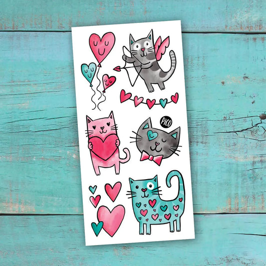 Cats in love Tattoos