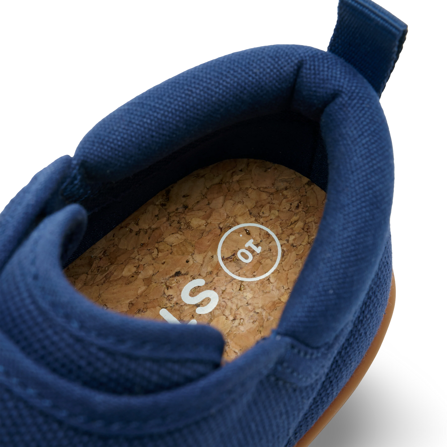 Navy Cruiser™ Natural Shoes for Toddlers (Size 8-10) (