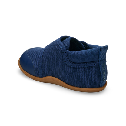 Navy Cruiser™ Natural Shoes for Babies (Size 4-7)