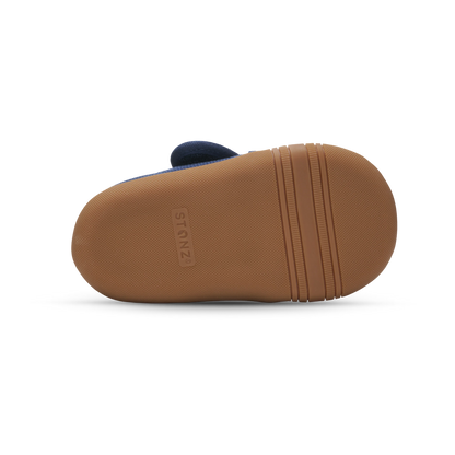 Navy Cruiser™ Natural Shoes for Babies (Size 4-7)