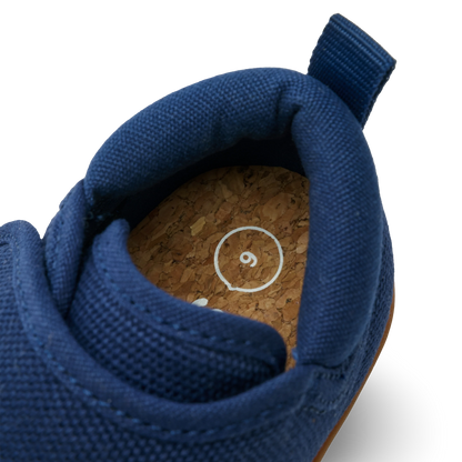 Navy Cruiser™ Natural Shoes for Babies (Size 4-7)