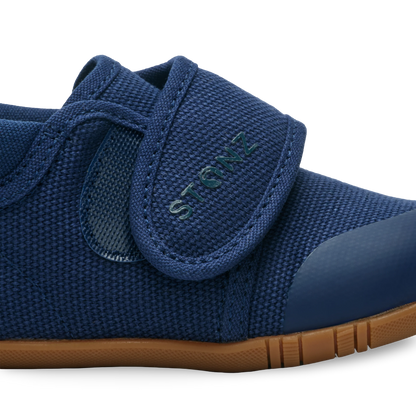 Navy Cruiser™ Natural Shoes for Babies (Size 4-7)