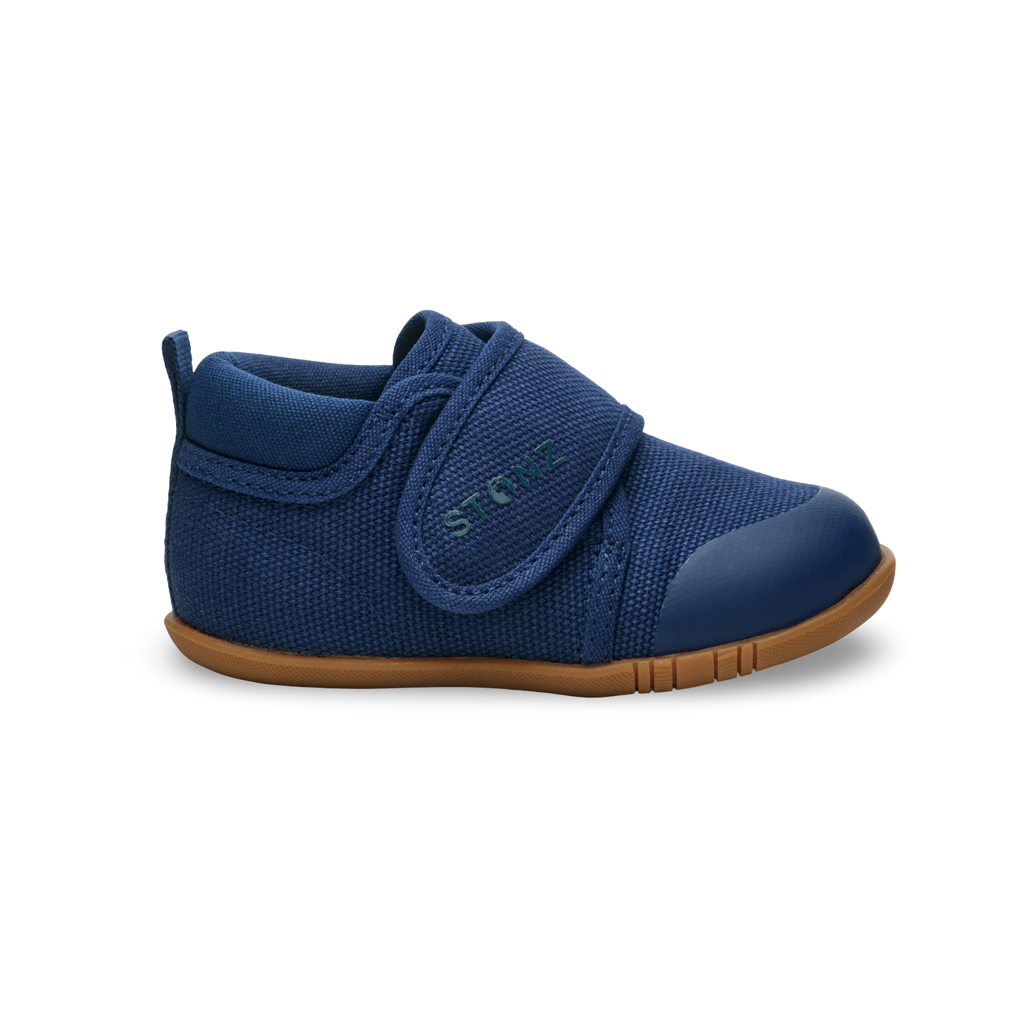Navy Cruiser™ Natural Shoes for Babies (Size 4-7)