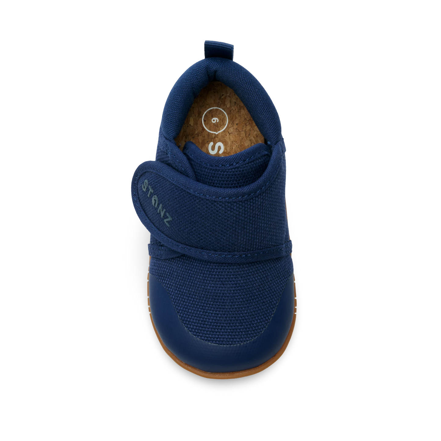 Navy Cruiser™ Natural Shoes for Babies (Size 4-7)