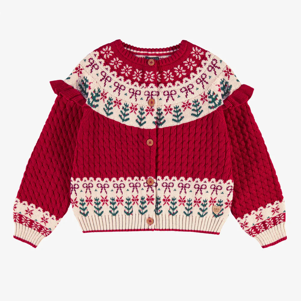 Holiday Knitted Cardigan