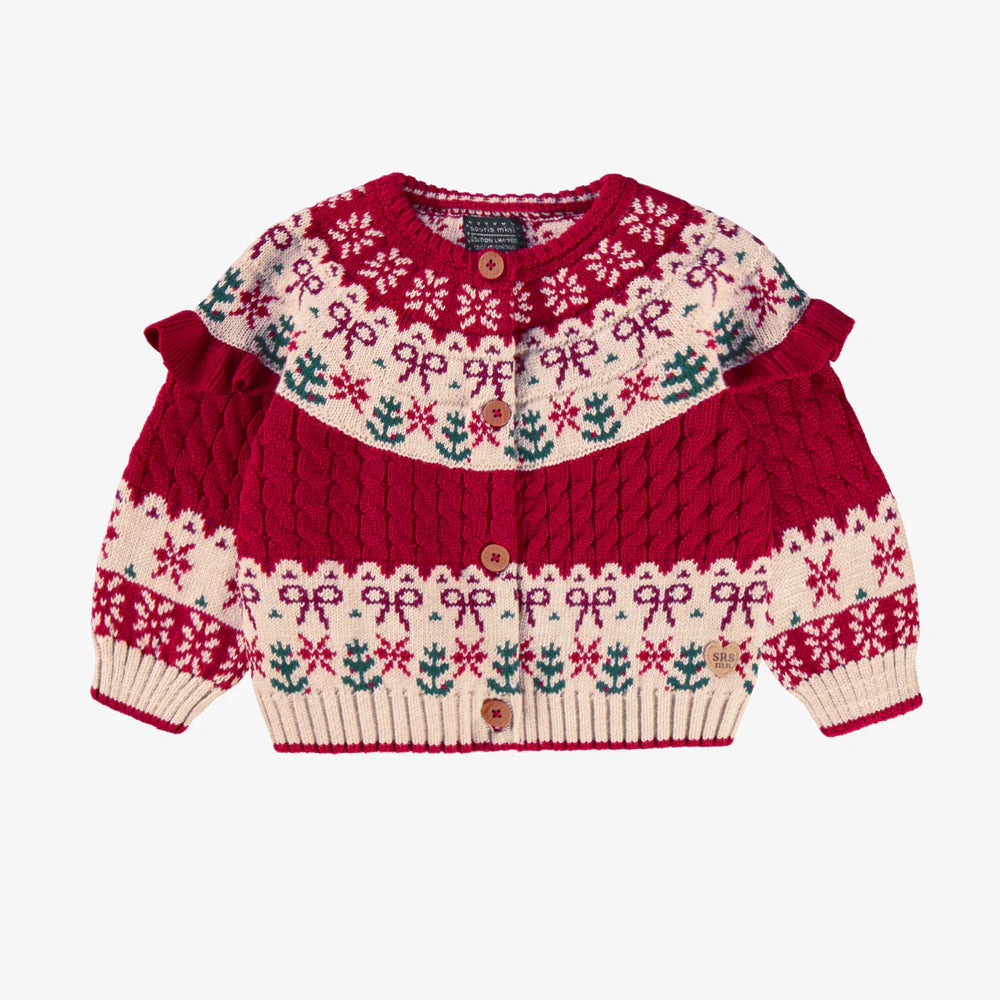 Holiday Knitted Cardigan