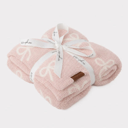 Plush Toddler Blankets | Bow
