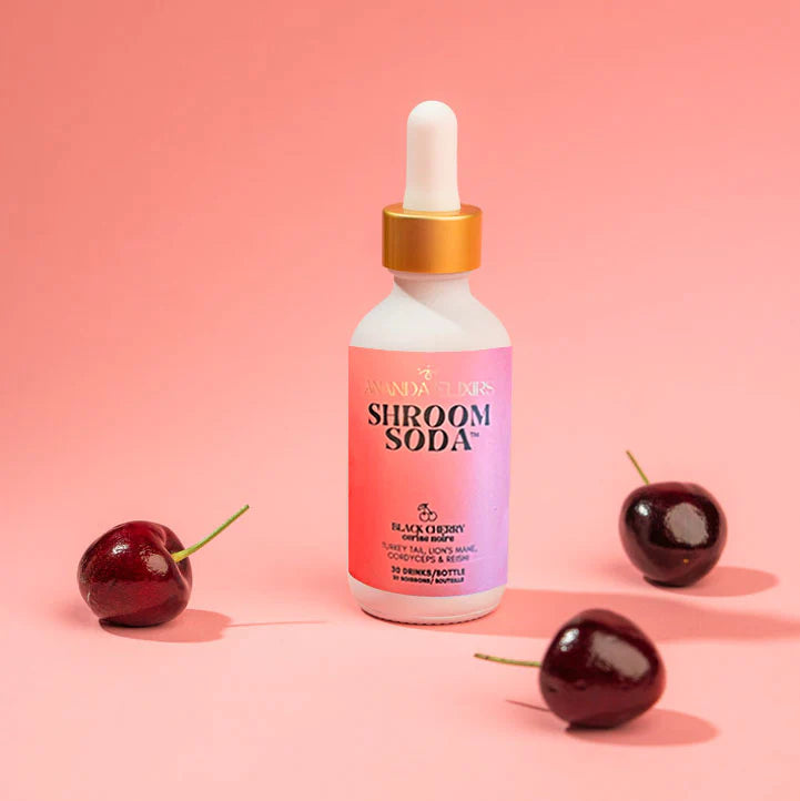 Black Cherry Shroom Soda