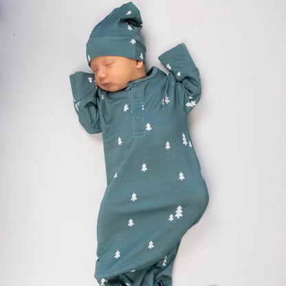 Tint Trees Knotted Hat  (0-3 Months)