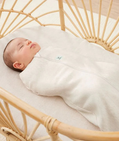 Cocoon Swaddle Sack 1.0 TOG - Oatmeal Marle