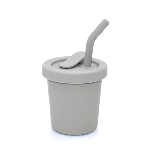 Silicone 6oz Straw Cup - Light Storm